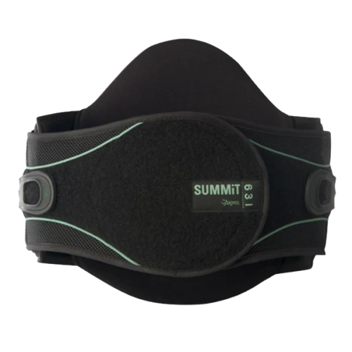 Lumbar stabilizing back brace
